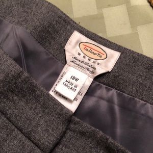 Talbots wool lined women’s trouser size 18W